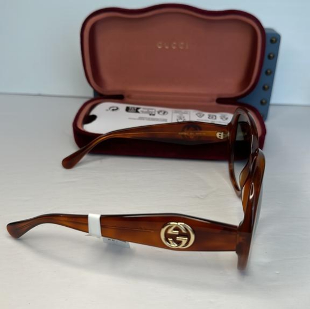 Authentic New Gucci GG0796S-003 56 Ladies Sunglasses - Picture 10 of 13